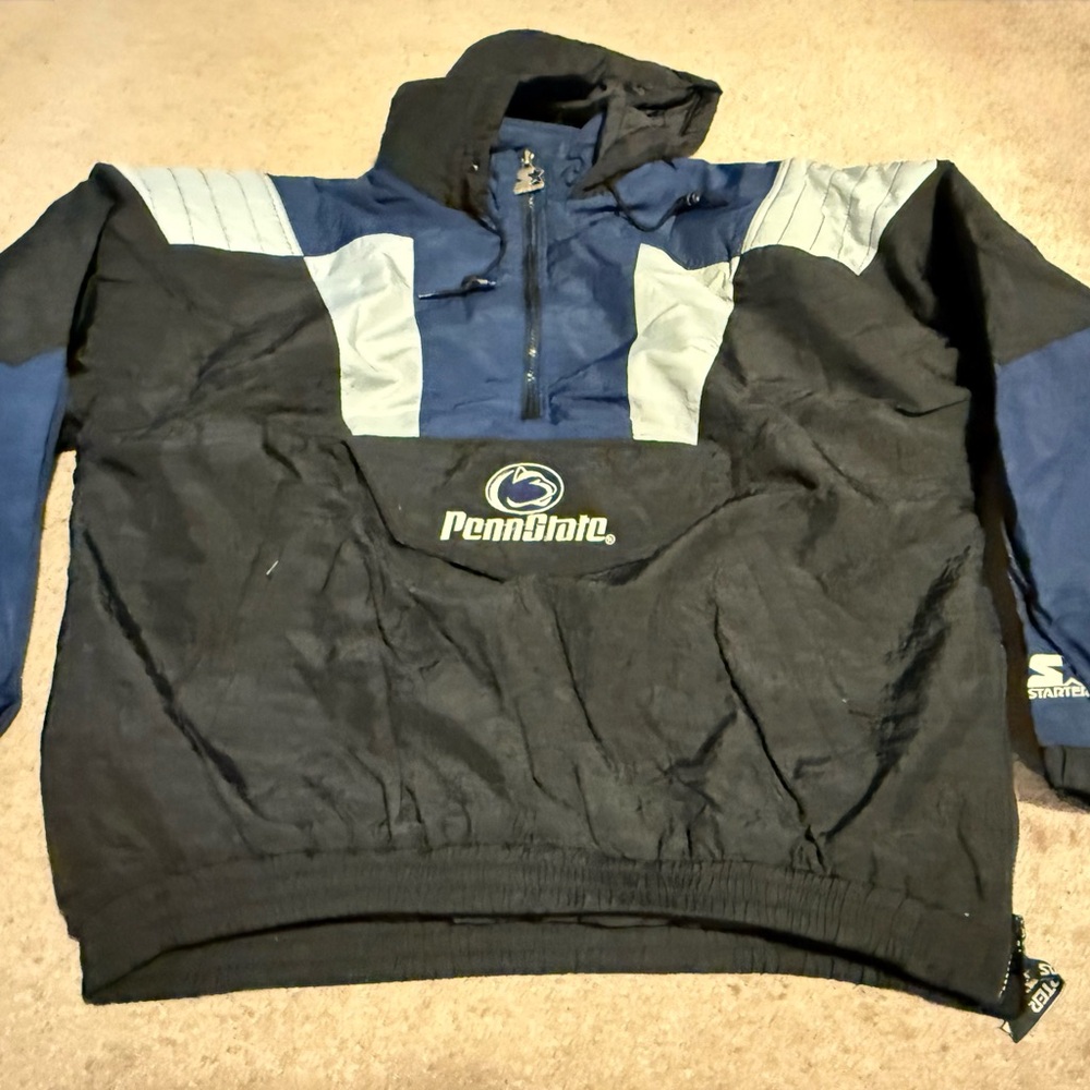 Vintage Penn State/PSU Nittany Lions NCAA Collegiate Starter “rocket” Jacket- L